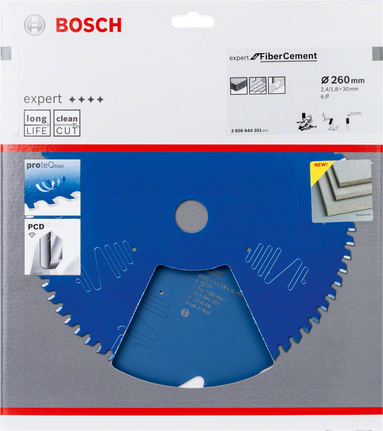 Lamă de ferăstrău pentru fibrociment Bosch , 260 mm.