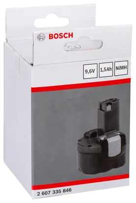 Pachet de baterii Bosch NiMH 9.6V 1.5Ah.