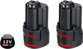 Pachet de baterii Bosch 12V 3.0Ah GBA, design compact.