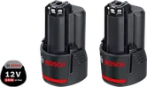 Pachet de baterii Bosch 12V 3.0Ah GBA, design compact.