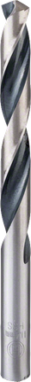 Burghiu spiralat Bosch HSS PointTeQ 11,4 mm pentru găurire metal.