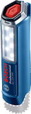 Lampă de lucru cu LED Bosch GLI 12V-300, design compact.