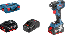Set șurubelniță de impact fără fir Bosch GDR 18V-200 C.