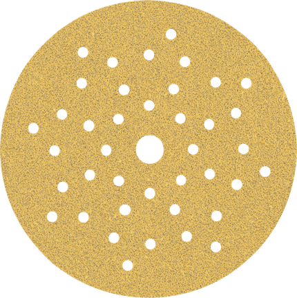 Disc abraziv Bosch EXPERT C470 cu sistem multigăuri.