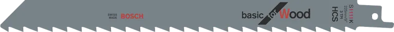 Lamă de ferăstrău pendular Bosch T111K pentru tăierea lemnului.