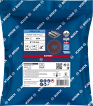 Disc de șlefuit cu fibră Bosch EXPERT R781 Prisma Ceramic X-LOCK 115 mm.
