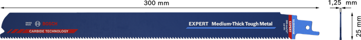 EXPERT Medium-Thick Tough Metal S1255HHM