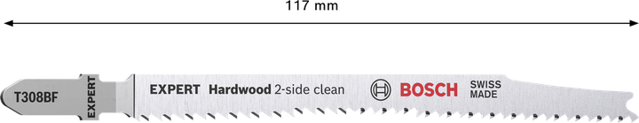 Pânza de ferăstrău EXPERT Hardwood 2-side clean