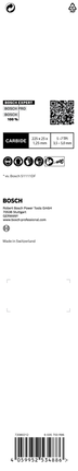 Lamă de ferăstrău din carbură Bosch EXPERT Wood with Metal S1167XHM.