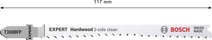 Pânza de ferăstrău EXPERT Hardwood 2-side clean
