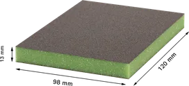 Disc de șlefuit Bosch EXPERT S473, superfin, 98x120 mm.