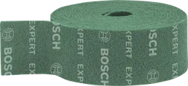 Rolă de șlefuit din material textil verde Bosch EXPERT N880, foarte fină.