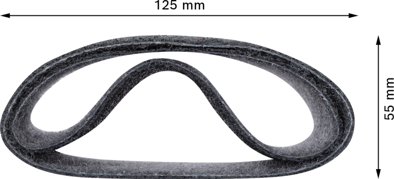 Manșon de șlefuire grosier Bosch EXPERT N470 100x290 mm.