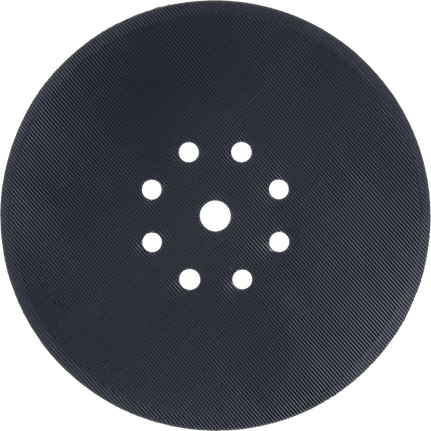 Disc abraziv Bosch de 215 mm cu 8 perforații.