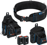 Set combinat curea de scule Bosch ProClick cu suporturi.