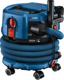 Aspirator umed-uscat fără fir Bosch GAS 18V-12 cu furtun.