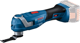 Unealtă multifuncțională fără fir Bosch GOP 18V-185 LI pentru uz profesional.