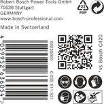 Etichetă de ambalaj pentru șmirghel Bosch C470.