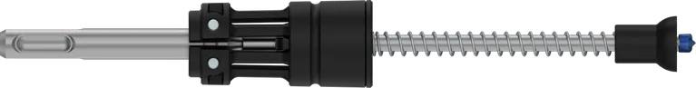 Burghiu pentru ciocan perforator Bosch SDS Clean plus-8X cu design spiralat.