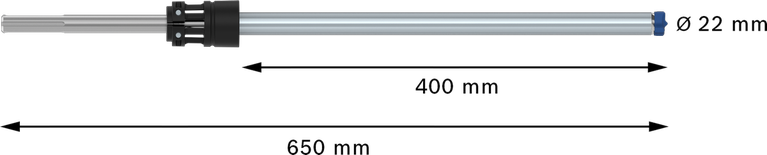 Burghiu cu ciocan rotopercutor Bosch EXPERT SDS Clean max-8X 22 mm.