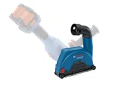 Apărătoare de aspirare a prafului Bosch GDE 115/125 FC-T pentru polizoare unghiulare.