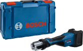 Mașină de filetat țevi Bosch 18V-32 cu geantă de transport.