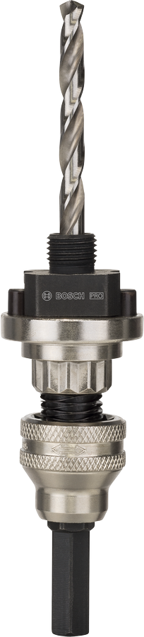 Arborele cu schimbare rapidă Bosch PRO Q-Lock, hexagonal 9,5 mm.
