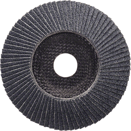 Disc lamelar Bosch Expert pentru șlefuirea metalelor.