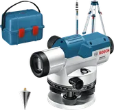 Nivelă optică Bosch GOL 20 G cu trepied și husă.