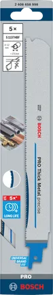 Lamă de ferăstrău Bosch PRO Thick Metal S1137HBF, 5 buc.