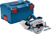 Fierăstrău circular fără fir Bosch GKS 18V-68 cu geantă L-Boxx.