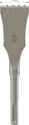 Daltă pentru mortar Bosch PRO SDS plus-5C de 32 mm.