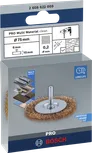 Disc abraziv Bosch PRO Multi Material cu sârmă curată, 75 mm, pentru burghie.