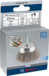 Perie de curățare Bosch PRO din oțel inoxidabil, 60 mm.