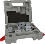 Set de carote multimaterial Bosch PRO, 12 bucăți în cutie.
