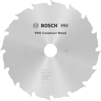 Lamă de ferăstrău circular pentru lemn Bosch PRO Construct, 230 mm.