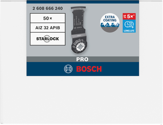 Lamă de tăiere cu imersie Bosch PRO AIZ 32 APIB 32×50 mm 50 buc.