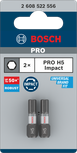 Biți de impact Bosch PRO H5 25 mm 2 buc.