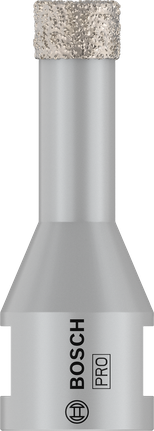 Carotă ceramică uscată Bosch PRO 12 mm pentru găurirea plăcilor.