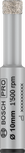 Burghiu ceramic uscat Bosch PRO 10 mm pentru găurirea plăcilor.