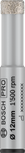 Burghiu ceramic uscat Bosch PRO 12 mm pentru găurirea plăcilor.