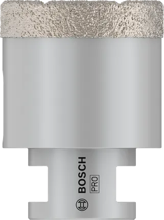 Carotă ceramică uscată Bosch PRO 45 mm pentru găurire cu plăci.