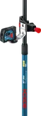 Tijă telescopică Bosch BT 350 cu instrument de nivelare cu laser.