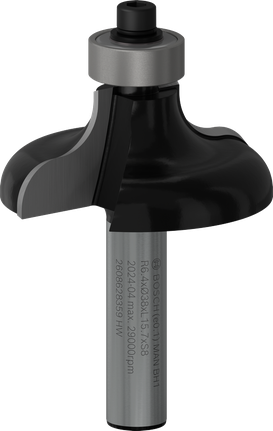 Freză de freză Bosch PRO Ogee Fillet R 6.4, tijă 8 mm.