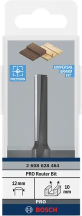 Freză dreaptă Bosch PRO 10×40 mm.