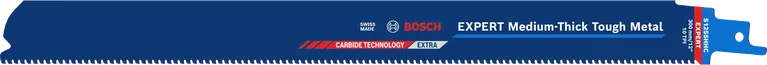 Lamă din carbură metalică Bosch EXPERT, groasă medie-rezistentă.