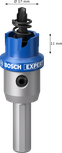Coroană pentru tablă Bosch EXPERT, 17 mm, cu arbore.