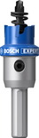 Coroană pentru tablă Bosch EXPERT cu arbore, 17 mm.