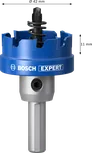 Carotă cu arbore pentru tablă Bosch EXPERT, diametru 42 mm.