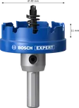 Carotă pentru tablă Bosch EXPERT cu arbore, 49 mm.